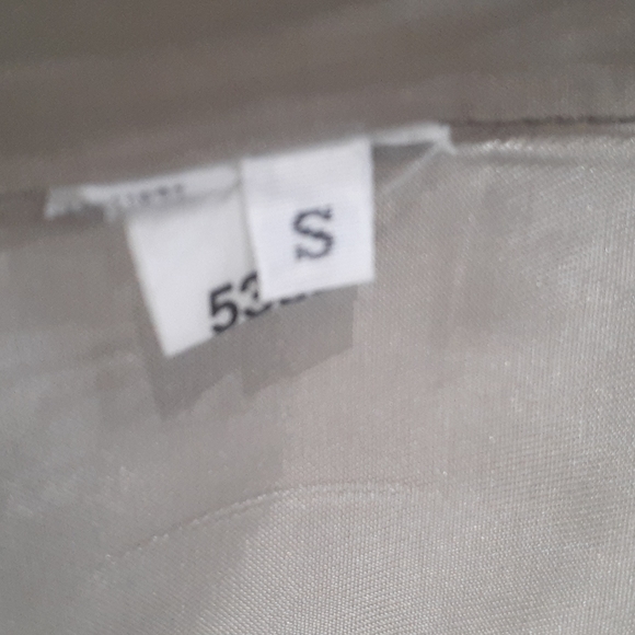 Sisley Italy Italian Made Sage Green Wool Suit Classic Jacket Blazer size S - Picture 6 of 7